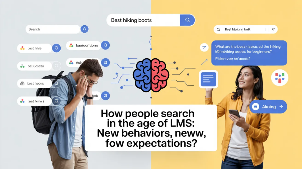 How People Search in the Age of LLMs