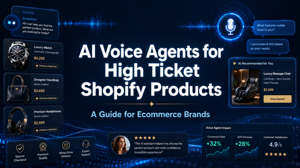 AI Voice Agents for High Ticket Shopify Products