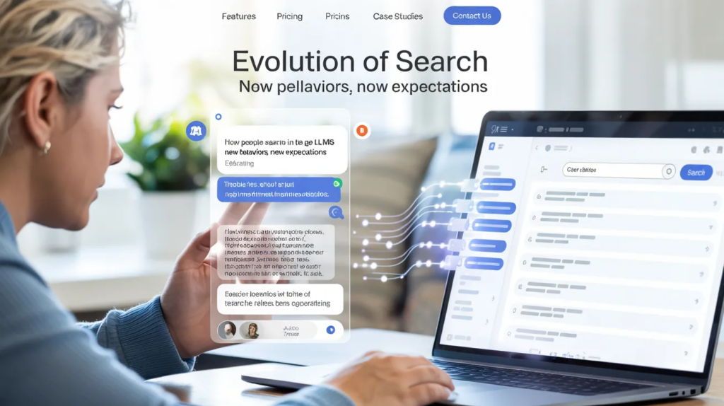 How People Search in the Age of LLMs