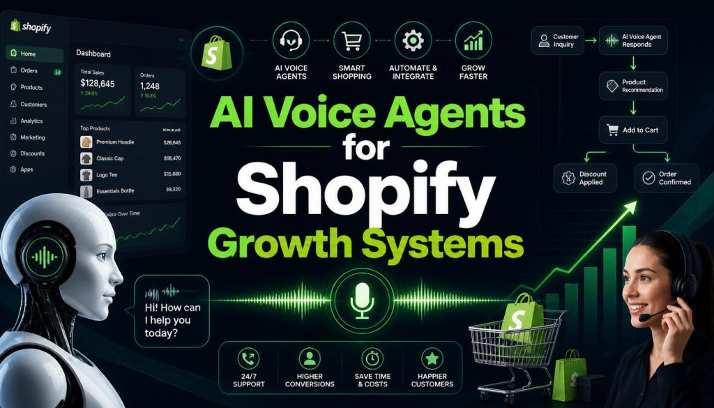 AI Voice Agents for Shopify Growth Systems