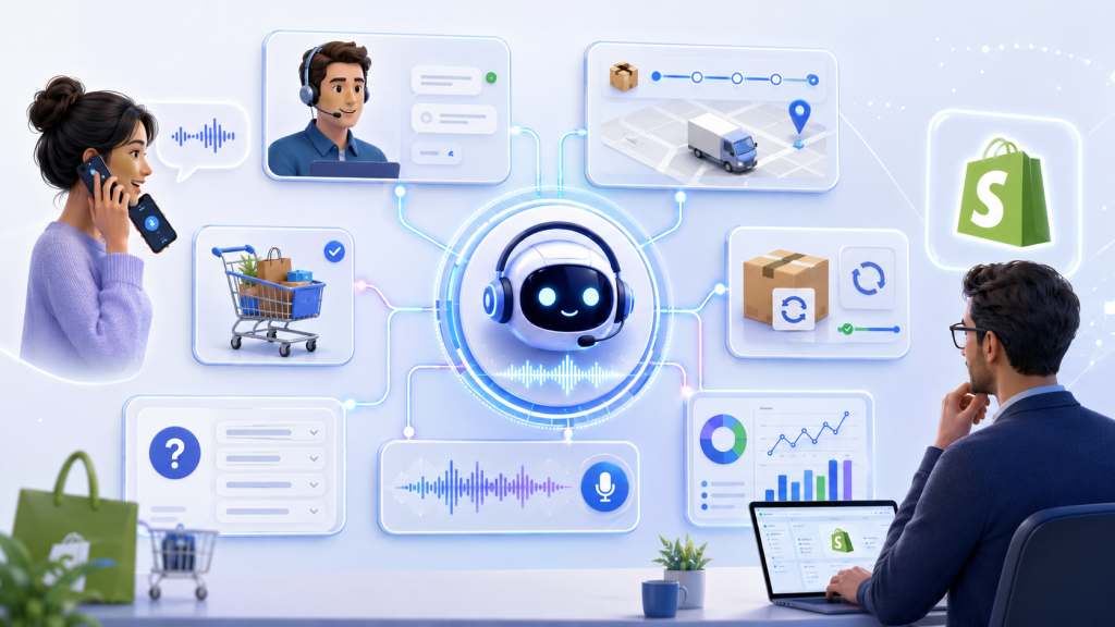 AI Voice Agents for Shopify Customer Support Automation